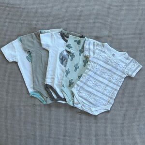 Baby desert theme onesie bundle (9-12 mo)